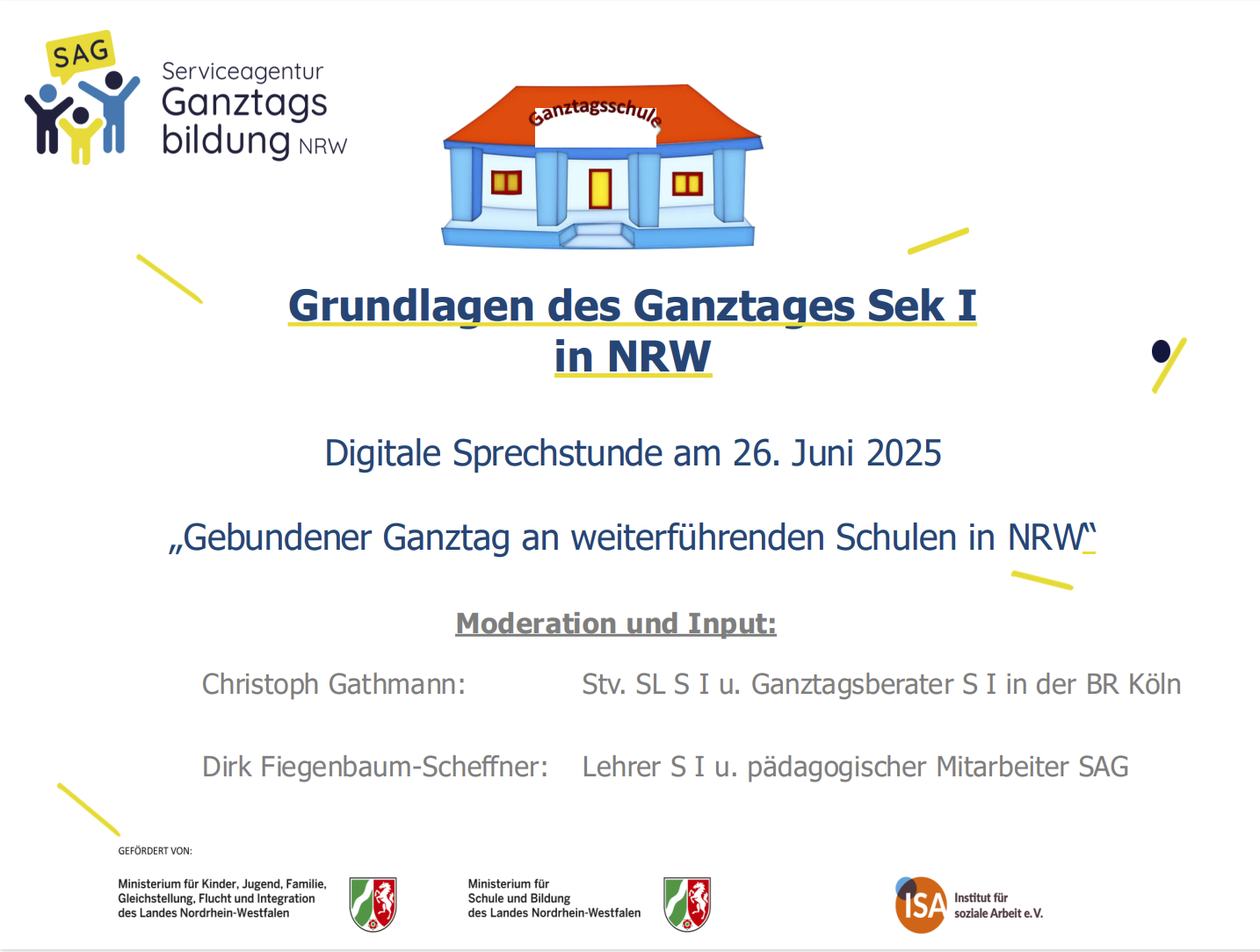 Das Bild ist der Titel einer PowerPoint