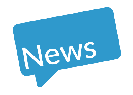 Dieses Bild zeigt eine Sprechblase mit News
