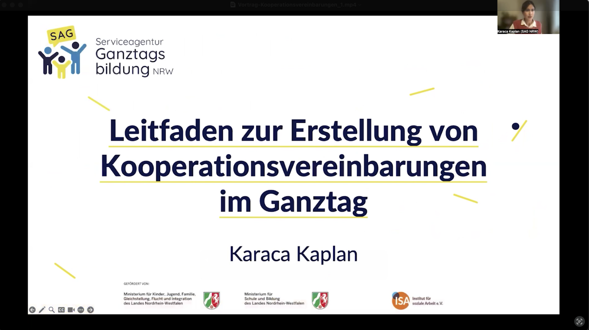 Das Bild zeigt die Videovorschau